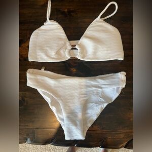 Malai women’s white bikini